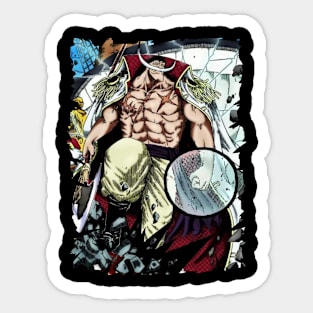 WHITEBEARD MERCH VTG Sticker